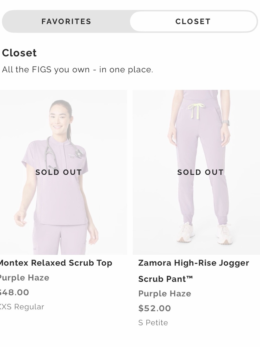 Figs Zamora Jogger Scrub Pant - Purple Haze